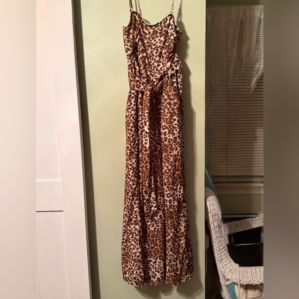 American Eagle Outfitters Brown Patterned Dress